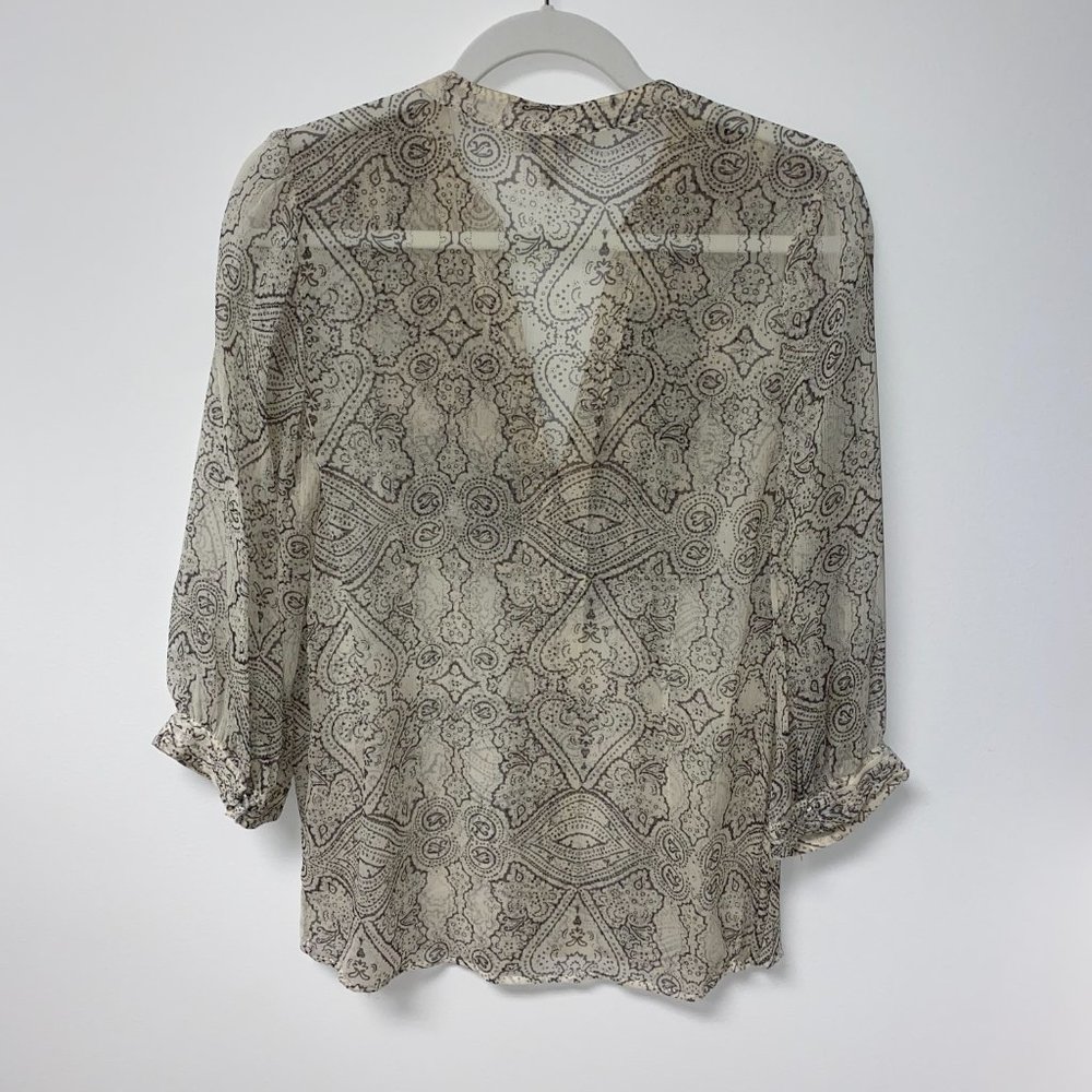 Joie Patterned Blouse - image 2